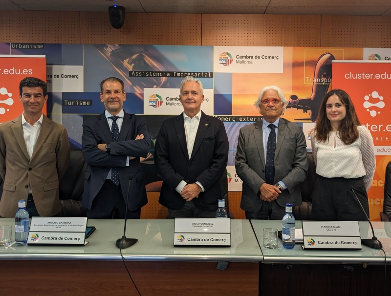 El Cluster.edu Illes Balears y Cambra Mallorca impulsan la innovación en la educación